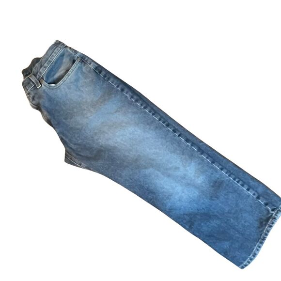 Vintage Polo Jeans Ralph Lauren Womens 10 Heritage Preppy Cropped Saturday Jeans - Picture 16 of 16